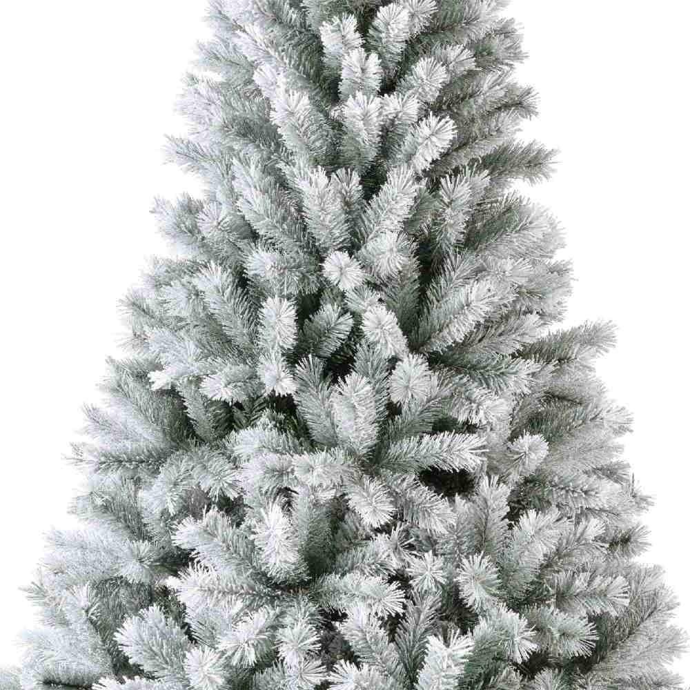 Canada Spruce kunstkerstboom 210xø140cm | groen met bevroren details