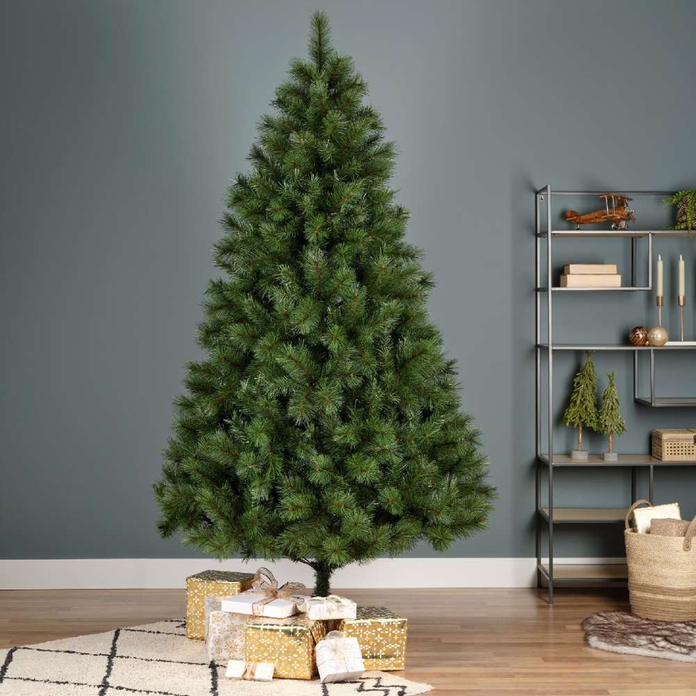 Ontario Pine kunstkerstboom 240xø152cm | groen
