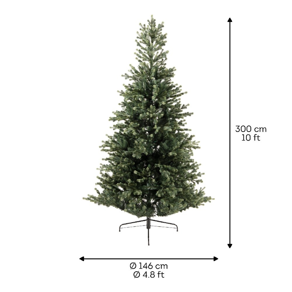 Geneva Fir kunstkerstboom 300xø146cm | groen