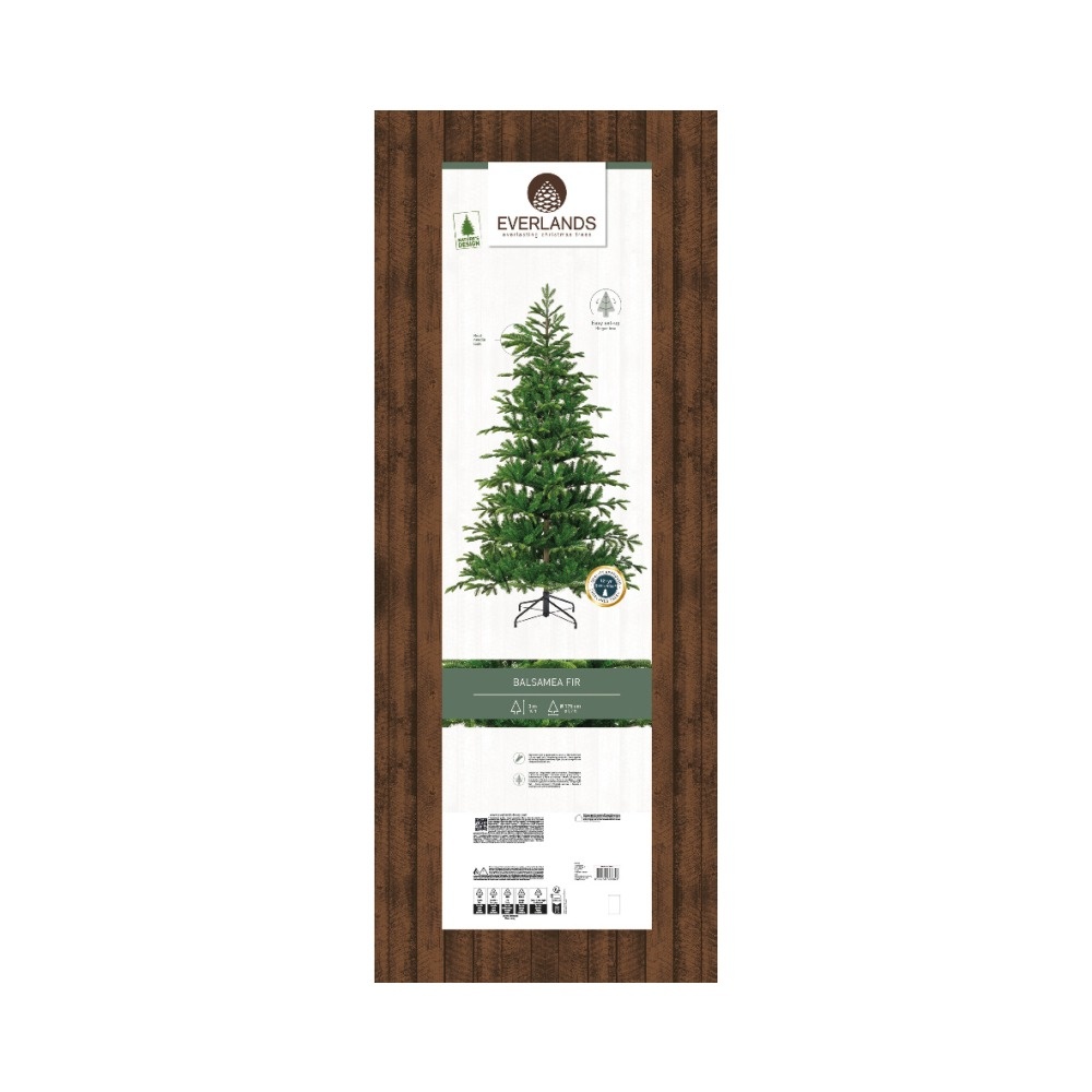 Balsamea Fir kunstkerstboom 300xø175cm | groen
