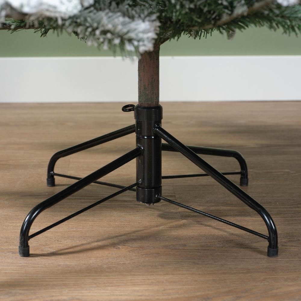 Balsamea Fir kunstkerstboom 240xø145cm | wit/met sneeuw