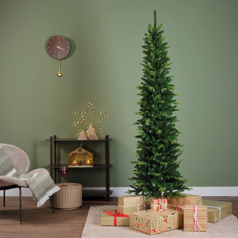Slim Fir kunstkerstboom 180xø55cm | groen
