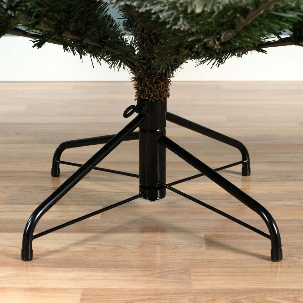 Grandis Fir kunstkerstboom 300xø182cm | wit/met sneeuw