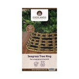 Boomring bruin/zwart | zeegras | D70 x H28 cm