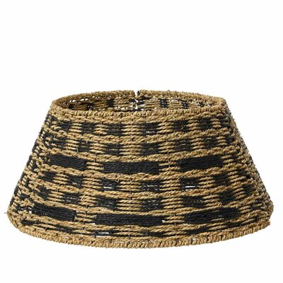 Boomring bruin/zwart | zeegras | D57 x H25 cm