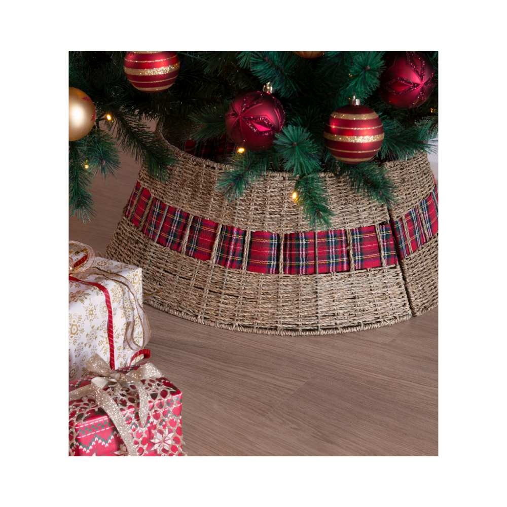 Boomring naturel | zeegras | 28cm