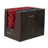 Boomring groen/rood | polyester | D56 x H28 cm