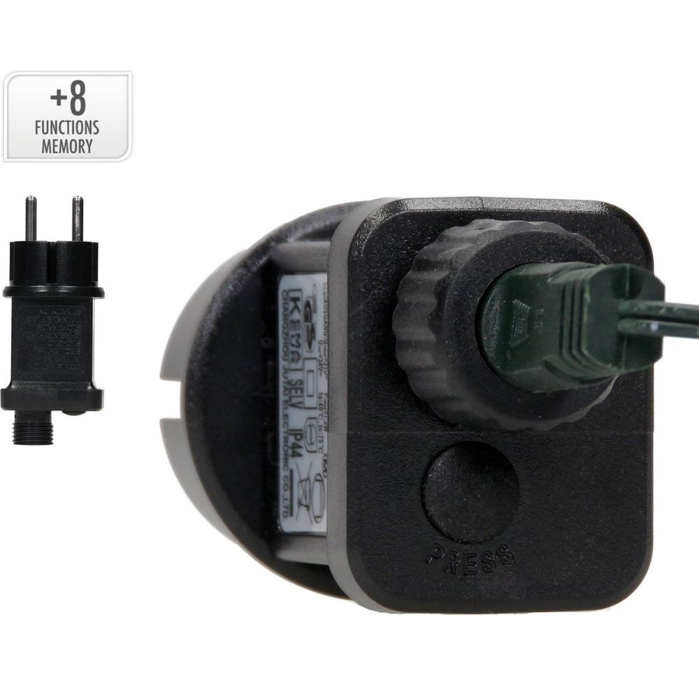 Kerstverlichting microcluster | 1200 LED lampjes | extra warm wit | 24 meter