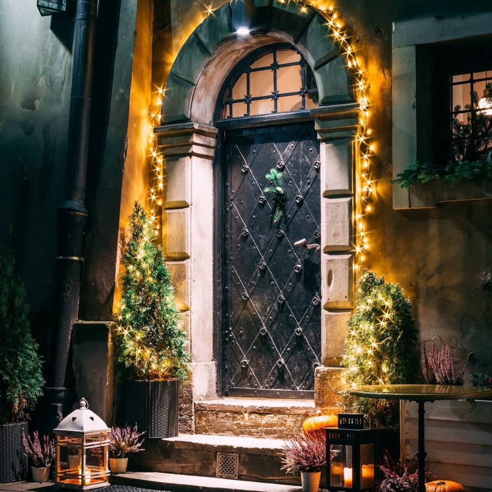 Kerstverlichting microcluster | 1200 LED lampjes | extra warm wit | 24 meter