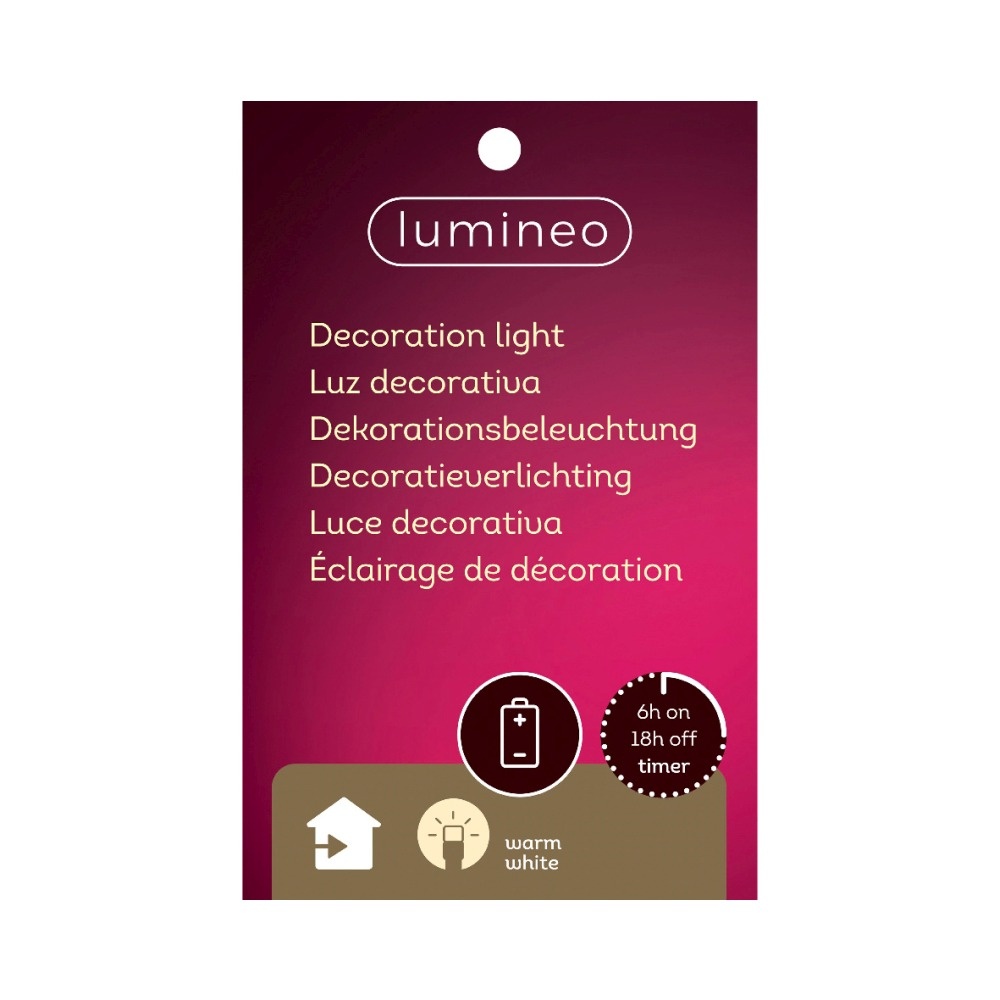 Kerstman in slee | met LED verlichting | polyresin | bruin/rood | 22,5cm
