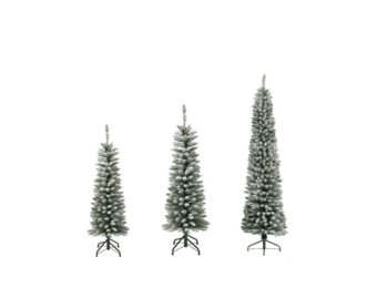 SET-VOORDEEL | Pencil Pine Snowy family 120/150/180cm | smal | groen