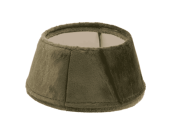 Boomrok | kunstbont | groen | 55cm