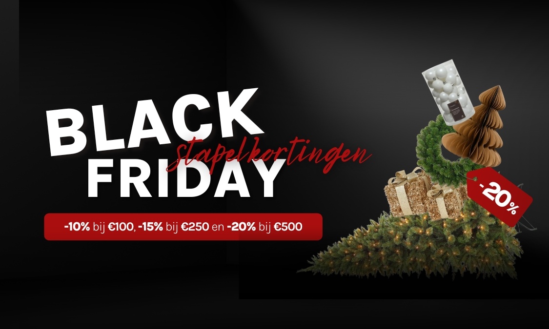 Black Friday stapelkortingen