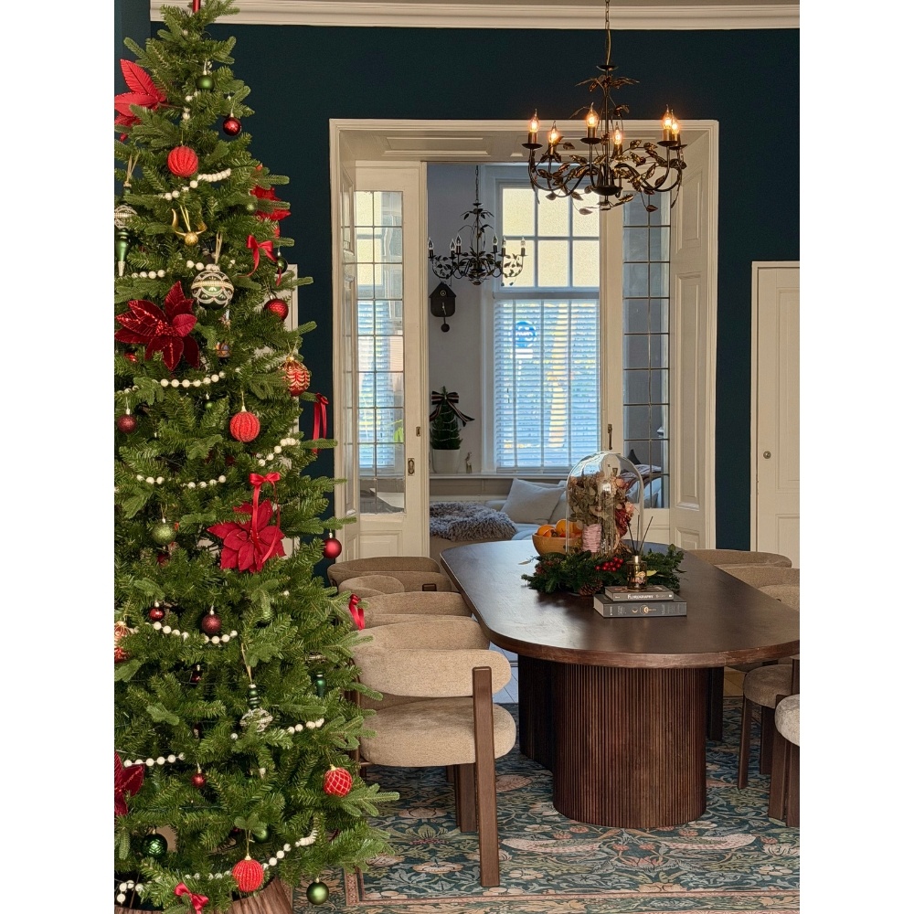 Killington Fir kunstkerstboom smal 210xø103cm | groen