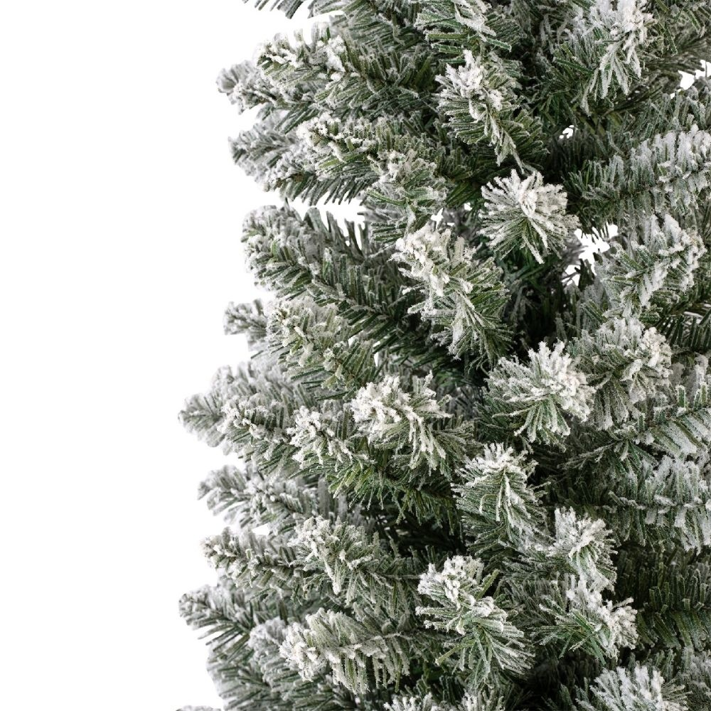 SET-VOORDEEL | Pencil Pine Snowy family 210/240/300cm | smal | groen