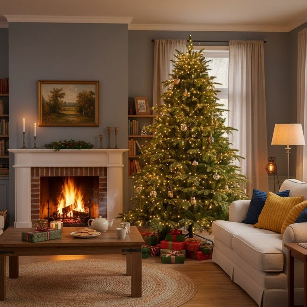 Bridgeton kunstkerstboom 185xø140cm | groen