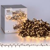 Kerstverlichting cluster | 1800 LED lampjes | extra warm wit | 36m