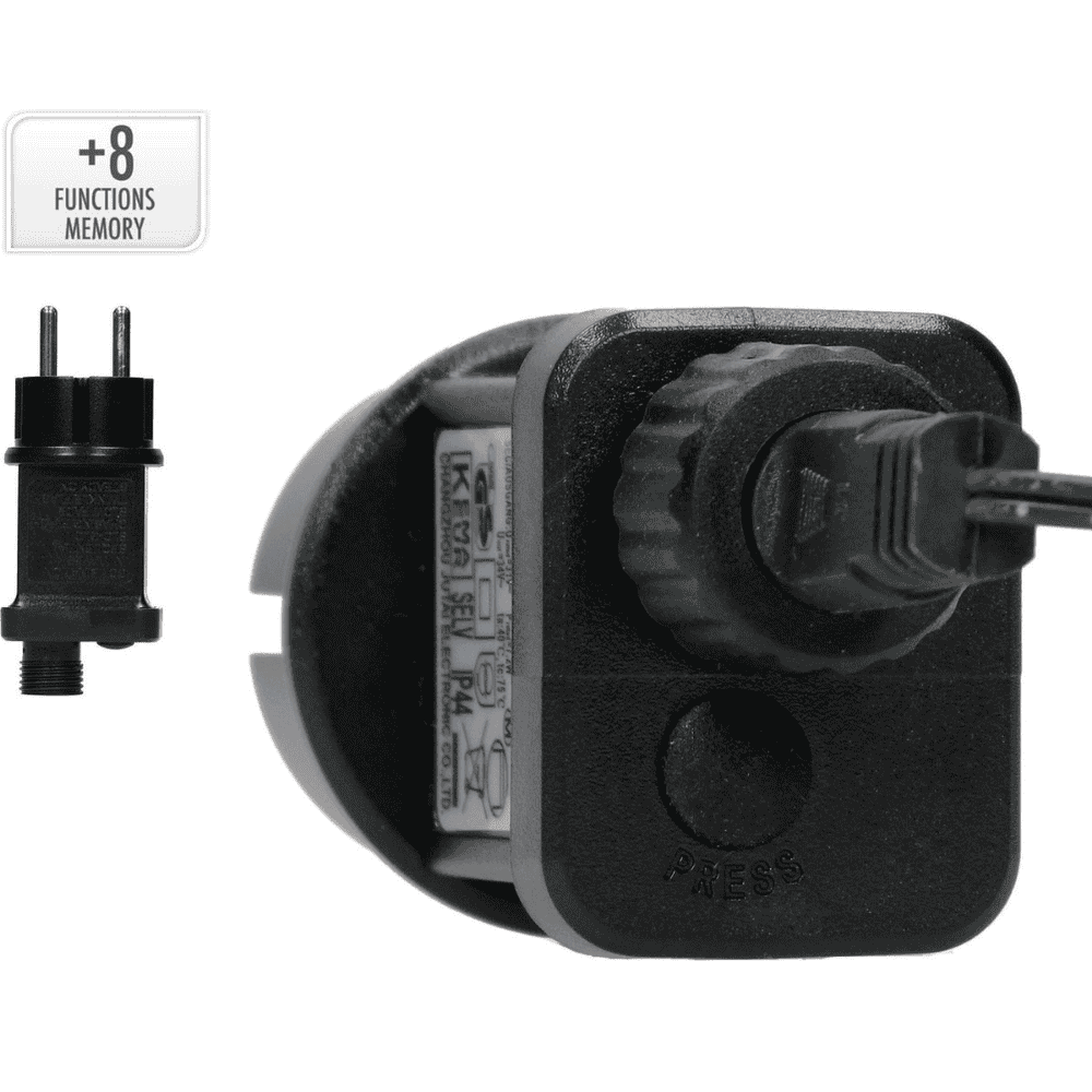 Kerstverlichting cluster | 1800 LED lampjes | extra warm wit | 36m