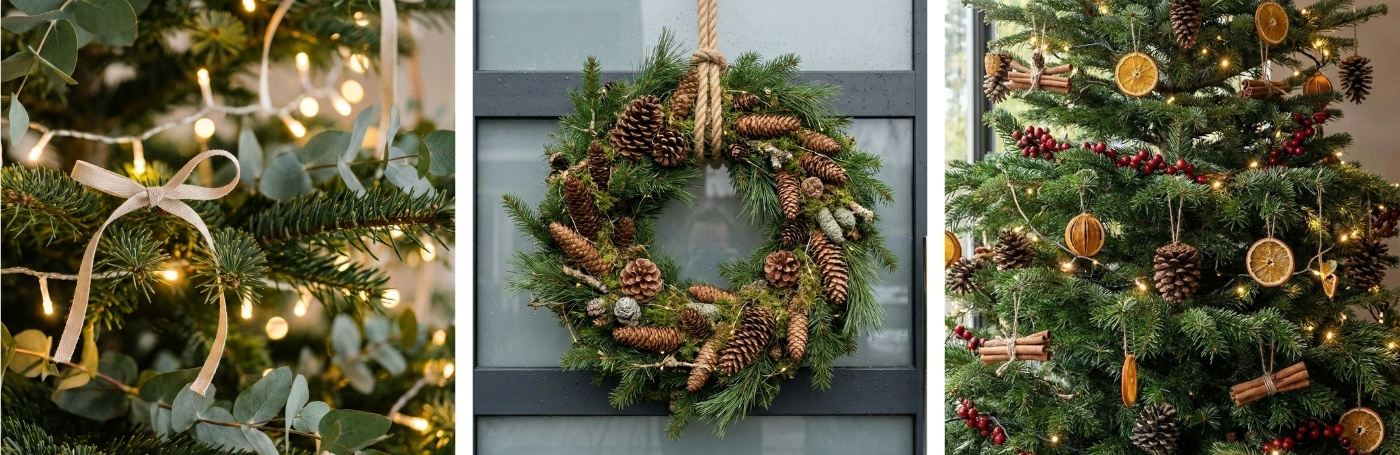 Duurzame kerstdecoratie creatieve ideeën