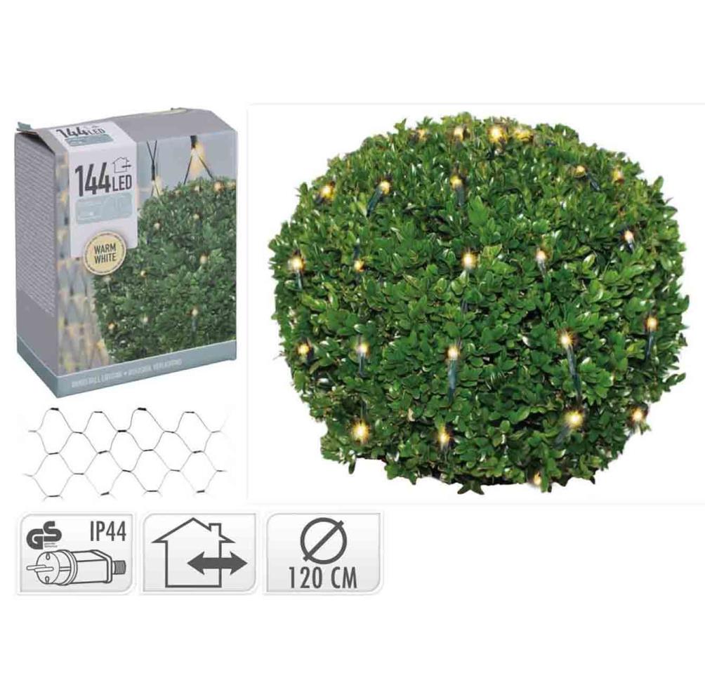 Buxusbalverlichting | 144 LED lampjes | warm wit | Ø120cm