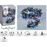 Kerstverlichting micro cluster | 400 LED lampjes | multicolor | 8 meter