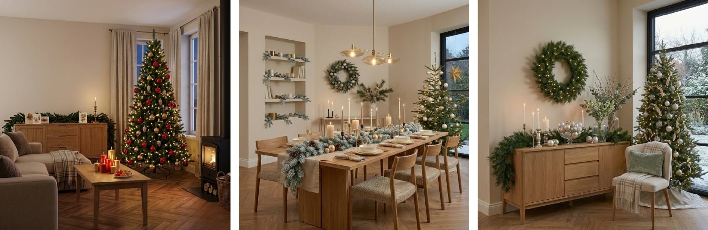 Kleurenpsychologie bij kerstdecoratie