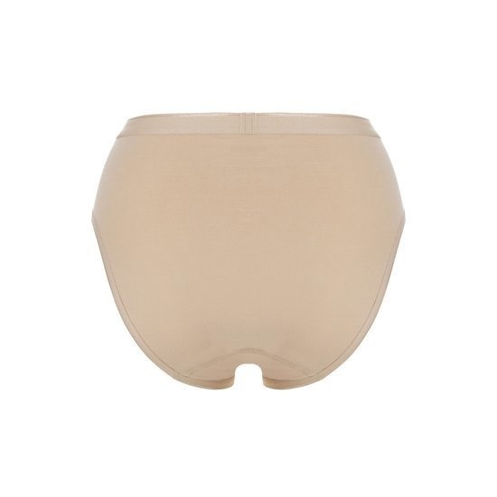 Ten Cate Dames Highleg slip 3-Pack - Huidskleur