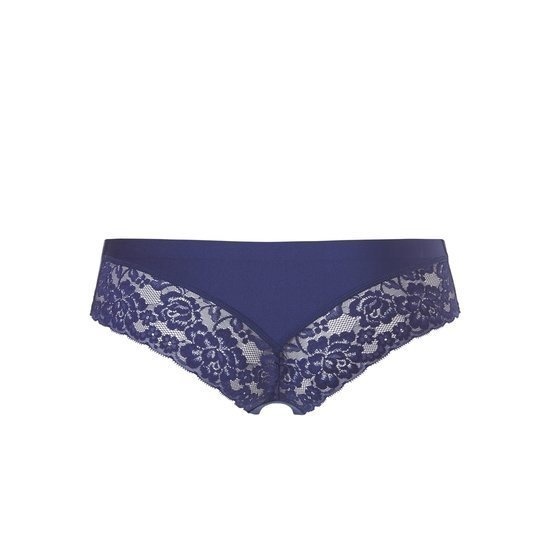 Ten Cate Secrets Dames Brazilian met kant - Donkerblauw
