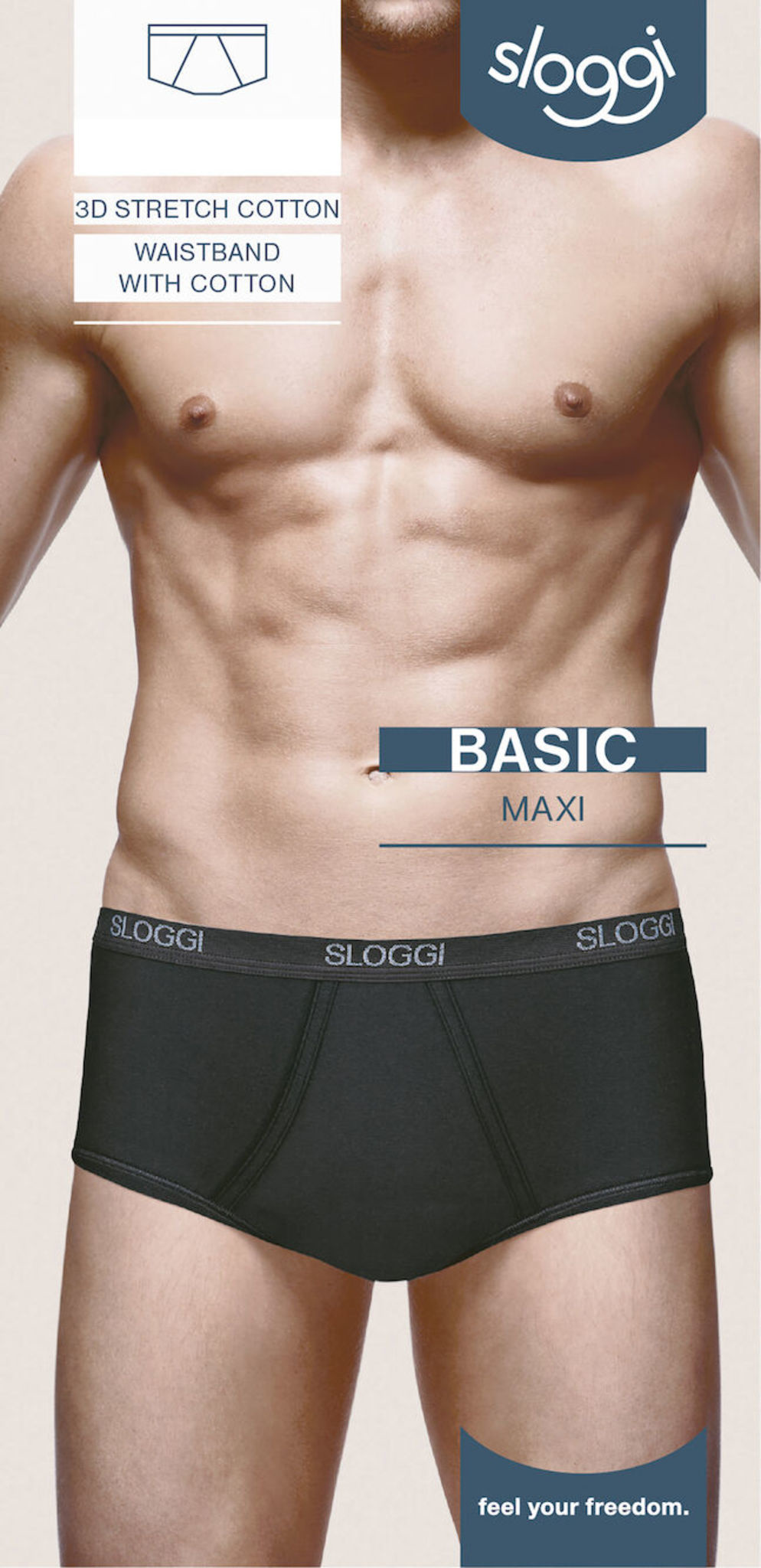 Sloggi Heren Basic Maxi Zwart