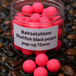 Shellfish & Black pepper ( washed out  pink ) Pop Up 15 mm Special