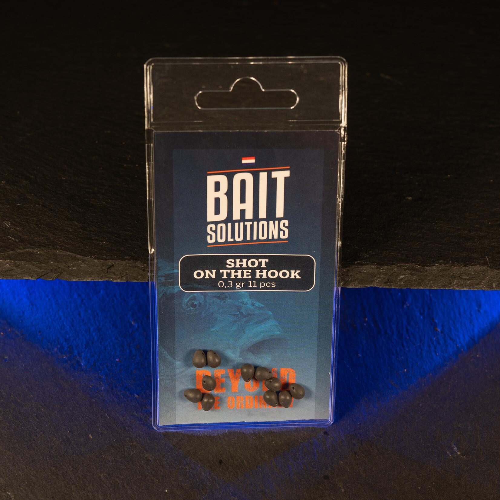Baitsolutions tungsten shot on the hook 0,3 gram