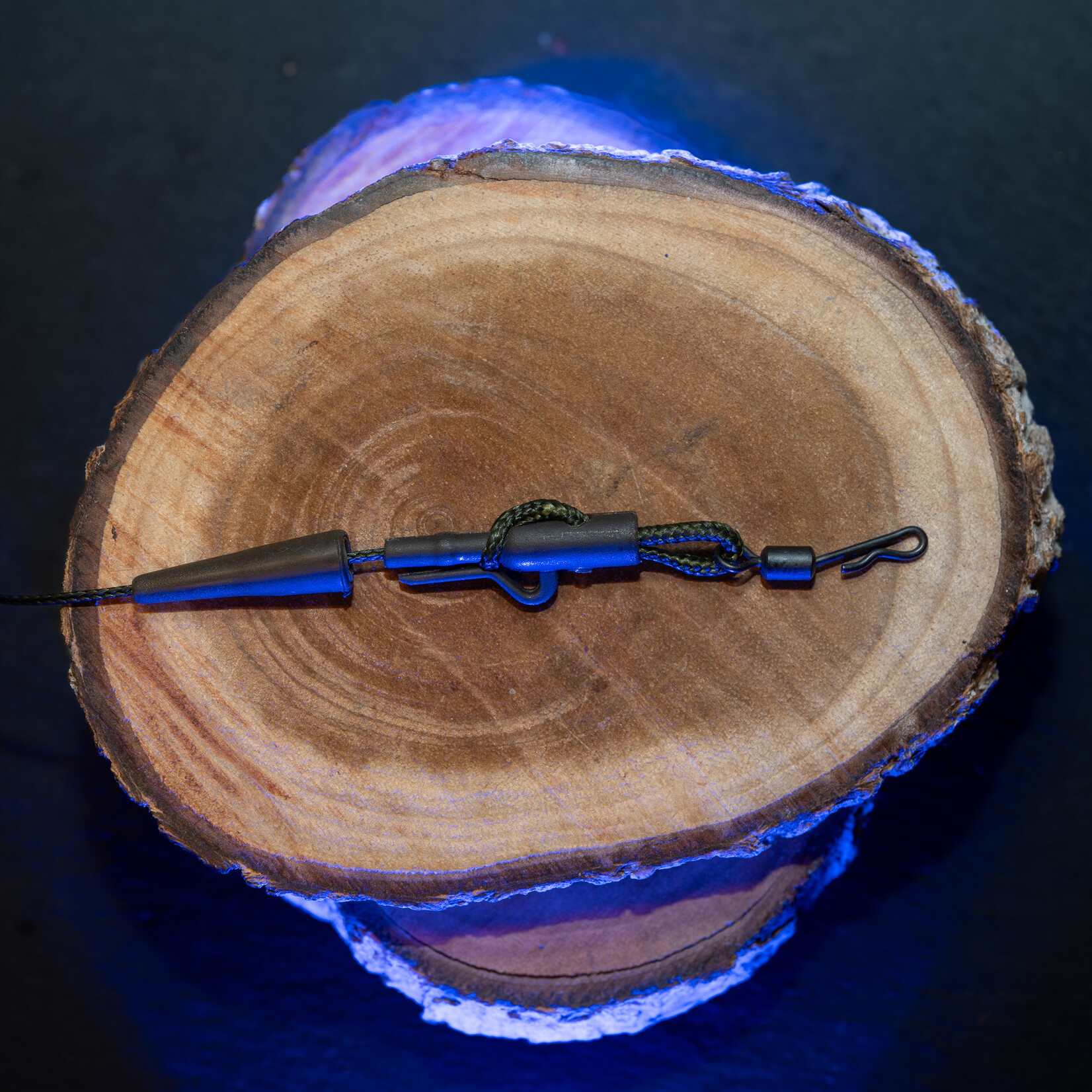 Baitsolutions Flexi Leader 90cm with Safety Clip | Weed | 1 pcs