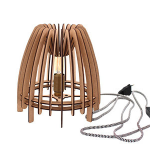 Lampen - Staande lamp Octo - Naturel