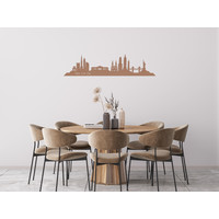 Wanddecoratie - Skyline New York City  - Naturel