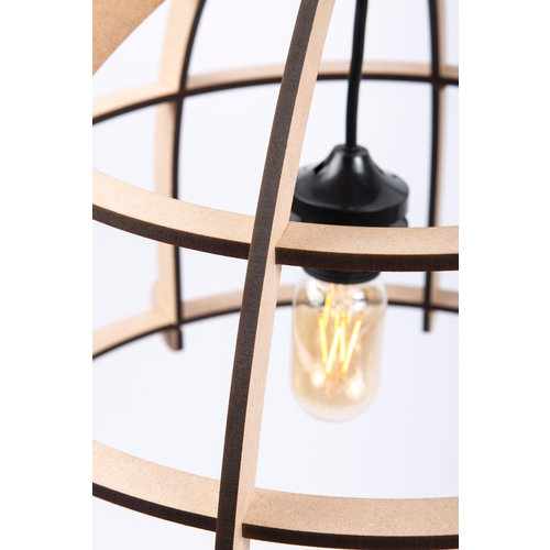 Lampen - Industriële lamp 001 - Naturel