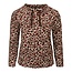 Barbara Lebek Shirt Barbara Lebek taupe / oranje