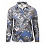 Sensia Poloshirt blauw grijs