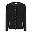 Micha Gebreid effen vest Micha