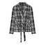 Micha Blazer Micha zwart /wit geruit