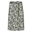 Frank Walder Rok Frank Walder Khaki / wit
