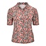 Germaine Poloshirt Germaine rood / zwart