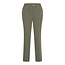 Setter Pantalon Setter groen linnenstructuur
