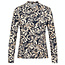 Barbara Lebek Barbara Lebek | Dames Blouse | Marine Beige