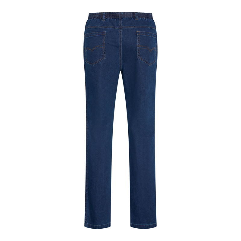 Hobart Ongewapend Tutor 5 pocket jeans met elastische band | Lancomode.nl