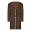 Micha Lang Vest Micha cognac/ zwart