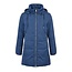 Frandsen Winterjas Frandsen blauw dessin