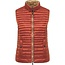 Barbara Lebek Dubbelzijdige bodywarmer Lebek kaneel / beige