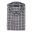 Meantime Overhemd Henderson blauw wit geruit