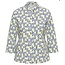 Erfo Erfo blouse geel blauwe print