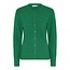 Micha Micha dames vest effen appelgroen | katoen